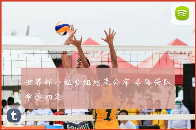 世界杯小组分组结果公布 各路强队命运初定