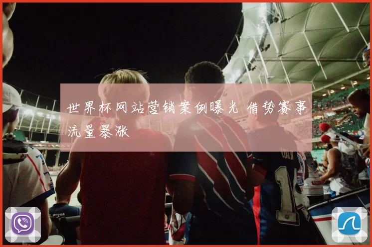 世界杯网站营销案例曝光 借势赛事流量暴涨