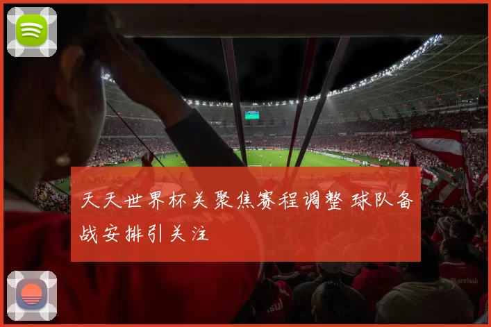 天天世界杯关聚焦赛程调整 球队备战安排引关注