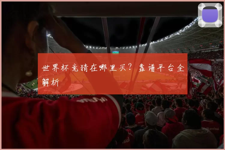世界杯竞猜在哪里买?靠谱平台全解析